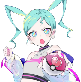 Diseño de Hatsune Miku en Volt Tackle.