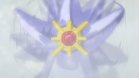 Instructor Starmie usando Agilidad.