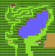 Lago de la Furia en la segunda generación.