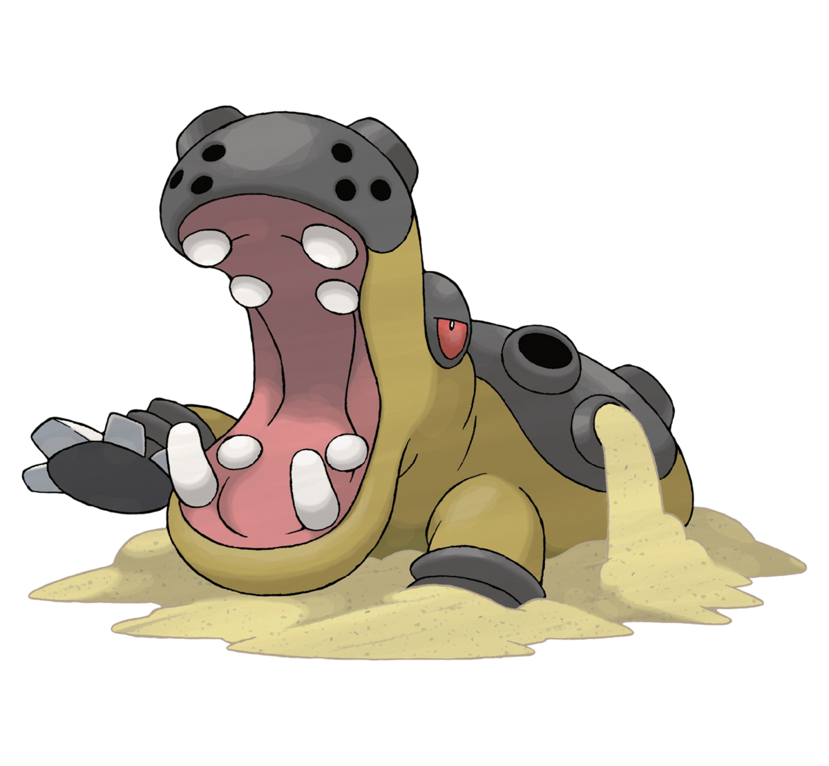 Hippowdon WikiDex, la enciclopedia Pokémon