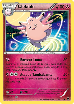 Carta de Clefable