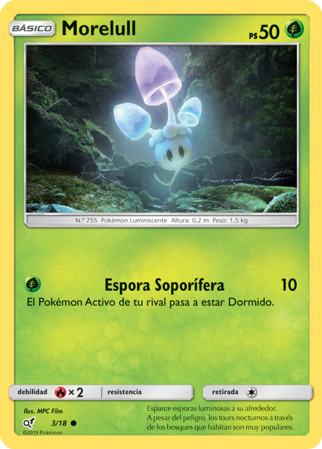 Morelull (Detective Pikachu TCG) WikiDex, la enciclopedia Pokémon