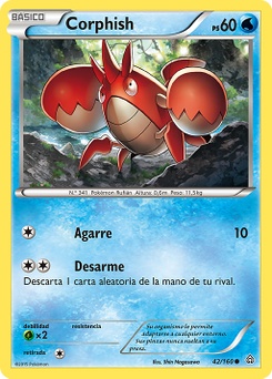 Carta de Corphish