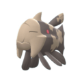 Imagen de Relicanth macho en Pokémon Diamante Brillante y Pokémon Perla Reluciente
