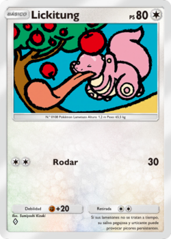 Carta de Lickitung