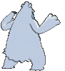 Imagen posterior de Beartic en Pokémon X, Pokémon Y, Pokémon Rubí Omega, Pokémon Zafiro Alfa, Pokémon Sol, Pokémon Luna, Pokémon Ultrasol y Pokémon Ultraluna