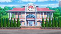 Centro Pokémon de la Batalla de la Frontera/el Frente Batalla en la región de Hoenn.