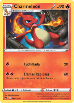 Carta de Charmeleon