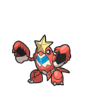 Icono de Crawdaunt en Pokémon Diamante Brillante y Perla Reluciente