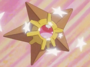 Staryu usando rapidez...
