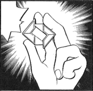 Medalla Piedra en el manga Pocket Monsters Special.