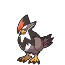Icono de Staraptor en Pokémon Escarlata y Púrpura