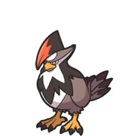 Icono de Staraptor en Pokémon Escarlata y Púrpura