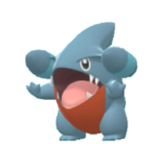 Imagen de Gible hembra en Pokémon Diamante Brillante y Pokémon Perla Reluciente
