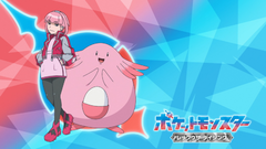 Eyecatcher protagonizado por Mollie y su Chansey.