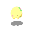 Mecedora flotante variocolor