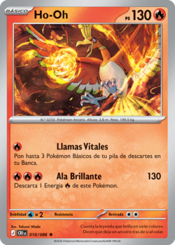 Ho-Oh (Caos Creciente TCG) - WikiDex, la enciclopedia Pokémon