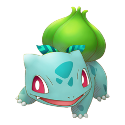 Bulbasaur en Pokémon Mundo megamisterioso.