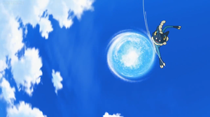 Frogadier de Ash usando hidropulso.