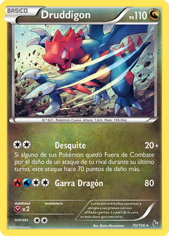 Carta de Druddigon