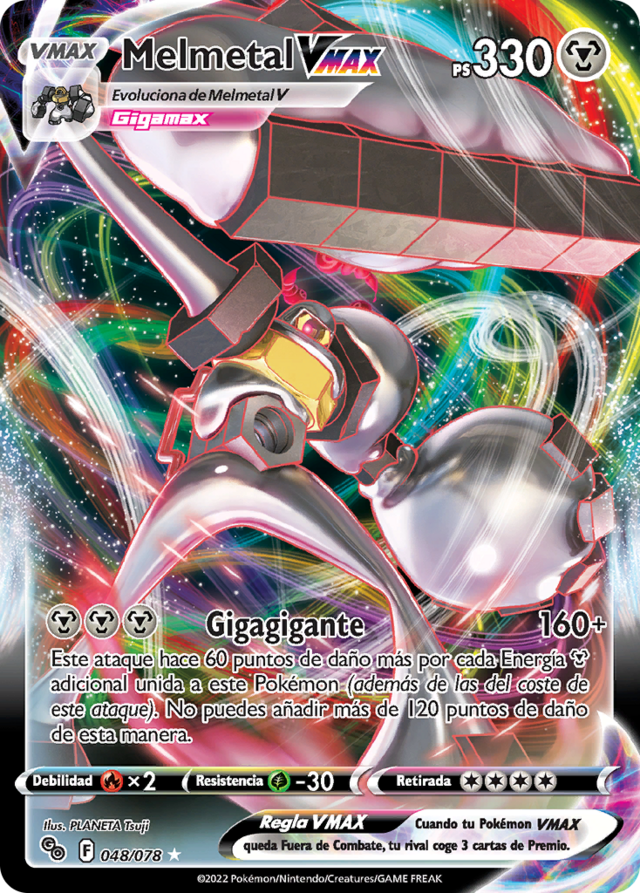 Melmetal VMAX (Pokémon GO TCG) - WikiDex, la enciclopedia Pokémon
