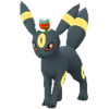 Umbreon con gorro festivo