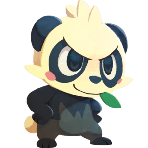 Pancham en Pokémon Café ReMix.