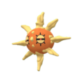 Imagen de Solrock en Pokémon Diamante Brillante y Pokémon Perla Reluciente