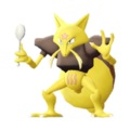 Imagen de Kadabra hembra en Pokémon: Let's Go, Pikachu! y Pokémon: Let's Go, Eevee!