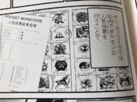 Varios diseños de Pokémon beta.