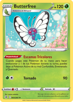 Carta de Butterfree