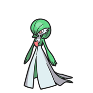 Icono de Gardevoir en Pokémon Diamante Brillante y Perla Reluciente