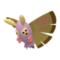 Imagen de Dustox variocolor macho en Pokémon Diamante Brillante y Pokémon Perla Reluciente