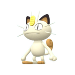 Imagen de Meowth en Pokémon Diamante Brillante y Pokémon Perla Reluciente
