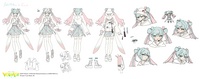 Arte conceptual de Hatsune Miku protagonista en Glorious Day.