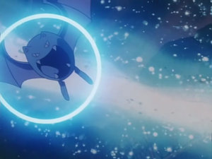 Golbat usando supersónico.