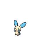 Icono de Minun en Pokémon Diamante Brillante y Perla Reluciente