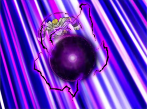 Dusknoir usando bola sombra.