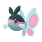 Imagen de Finneon hembra en Pokémon Diamante Brillante y Pokémon Perla Reluciente