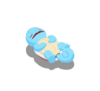 Squirtle barriga al aire Sleep.png