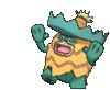 Imagen de Ludicolo variocolor hembra en Pokémon X, Pokémon Y, Pokémon Rubí Omega, Pokémon Zafiro Alfa, Pokémon Sol, Pokémon Luna, Pokémon Ultrasol y Pokémon Ultraluna