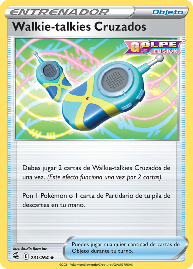 pecho Inaccesible Quizás Walkie-talkies Cruzados (TCG) - WikiDex, la enciclopedia Pokémon