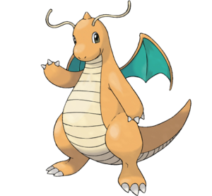 Ilustración de Dragonite