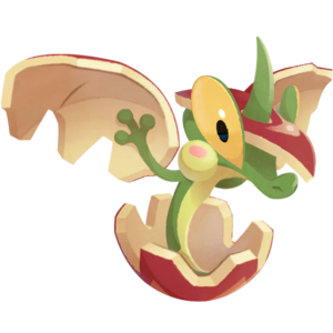 Flapple en Pokémon Café ReMix.