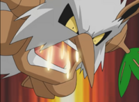 Shiftry usando recurrente.