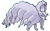 Imagen posterior de Ninetales de Alola variocolor en Pokémon Sol, Pokémon Luna, Pokémon Ultrasol y Pokémon Ultraluna