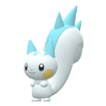 Imagen de Pachirisu hembra en Pokémon Diamante Brillante y Pokémon Perla Reluciente