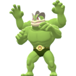 Imagen de Machamp variocolor en Pokémon Diamante Brillante y Pokémon Perla Reluciente
