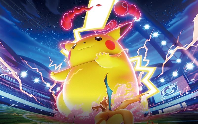Archivo:Pikachu Gigamax ilustración TCG.jpg