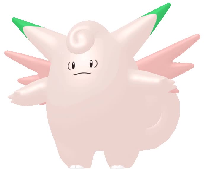 Archivo:Clefable HOME variocolor.webm - WikiDex, la enciclopedia Pokémon
